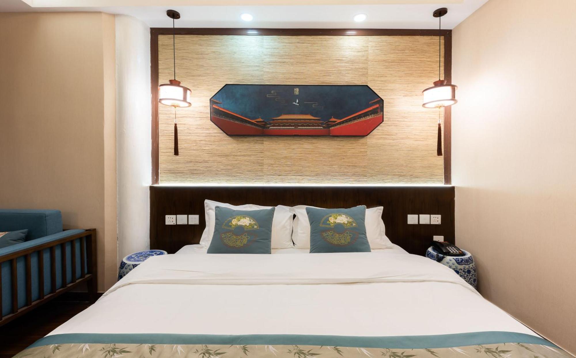 Chinese Culture Boutique Hotel-Tangfu,Traditional Chinese Theme,Heart Of Beijing,Near Forbidden City,Tiananmen Square,Hutongs,Metro Access,Free Coffee,Tea,Laundry Pokoj fotografie