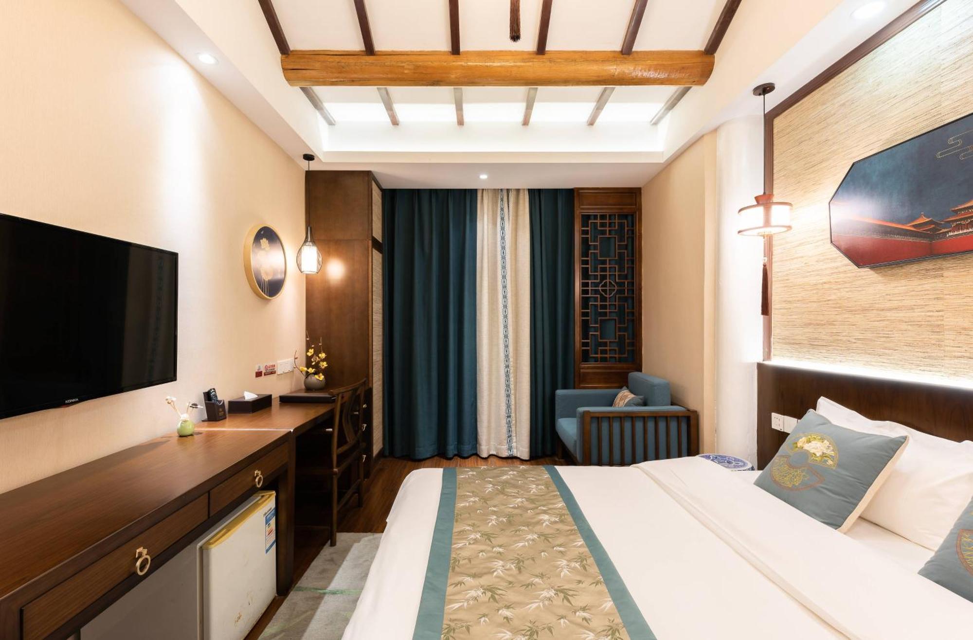 Chinese Culture Boutique Hotel-Tangfu,Traditional Chinese Theme,Heart Of Beijing,Near Forbidden City,Tiananmen Square,Hutongs,Metro Access,Free Coffee,Tea,Laundry Pokoj fotografie