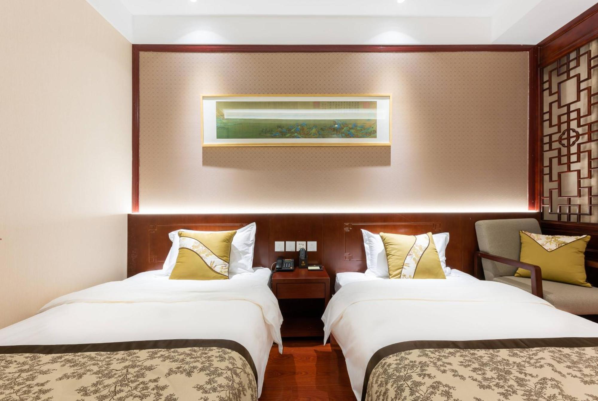 Chinese Culture Boutique Hotel-Tangfu,Traditional Chinese Theme,Heart Of Beijing,Near Forbidden City,Tiananmen Square,Hutongs,Metro Access,Free Coffee,Tea,Laundry Pokoj fotografie
