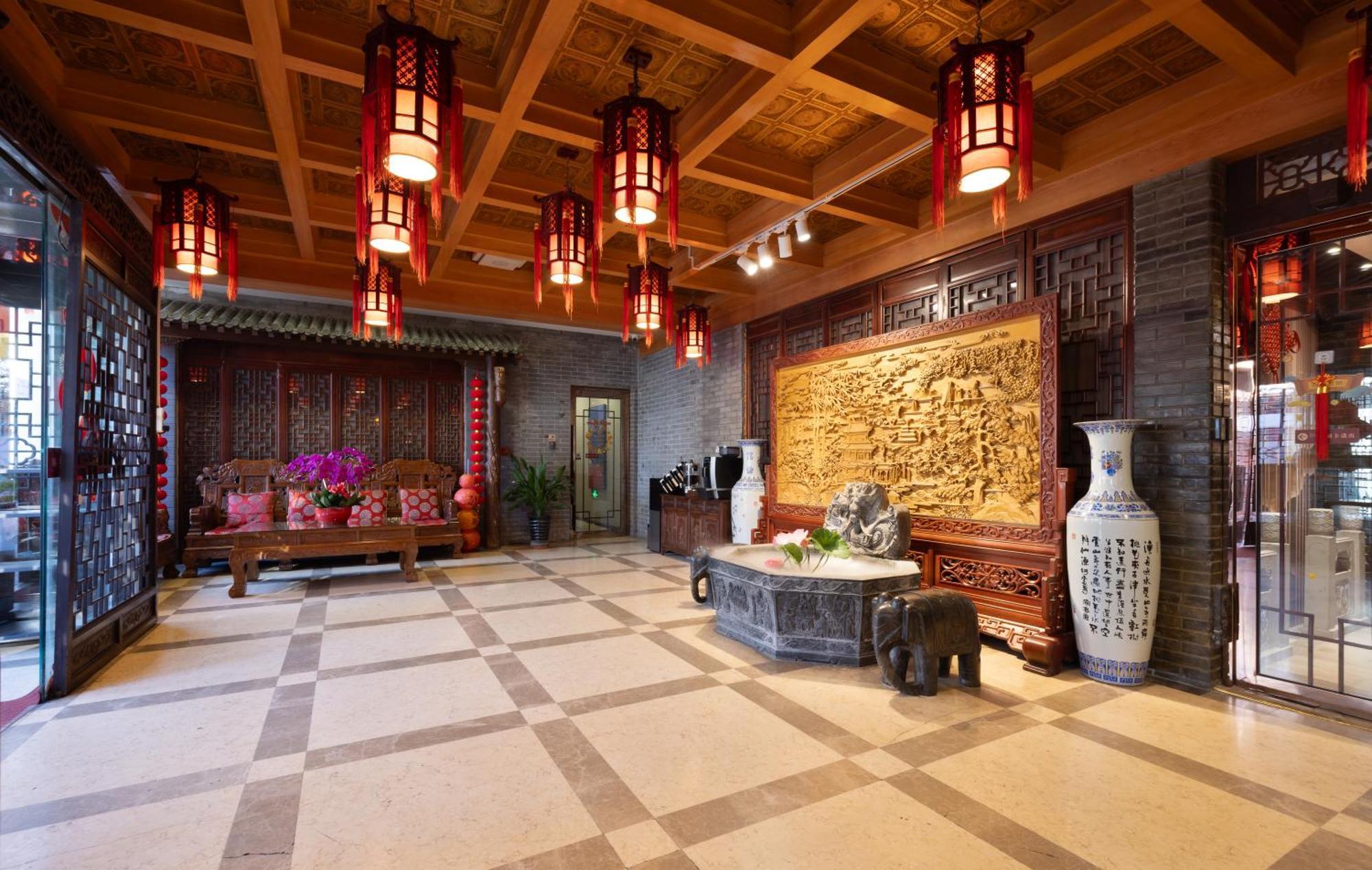 Chinese Culture Boutique Hotel-Tangfu,Traditional Chinese Theme,Heart Of Beijing,Near Forbidden City,Tiananmen Square,Hutongs,Metro Access,Free Coffee,Tea,Laundry Exteriér fotografie